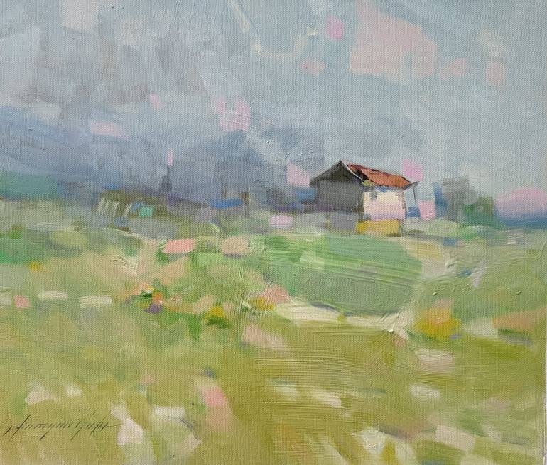 Print of Impressionism Landscape Paintings by Vahe Yeremyan