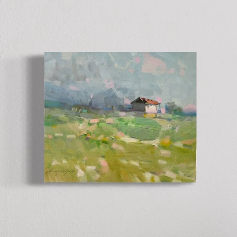 Original Impressionism Landscape Painting by Vahe Yeremyan