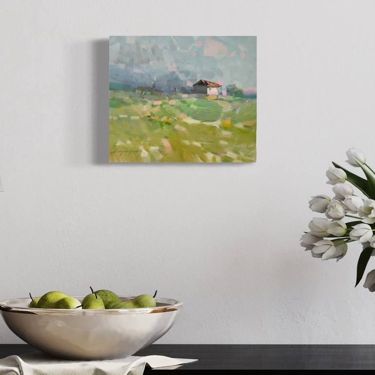 Original Impressionism Landscape Painting by Vahe Yeremyan