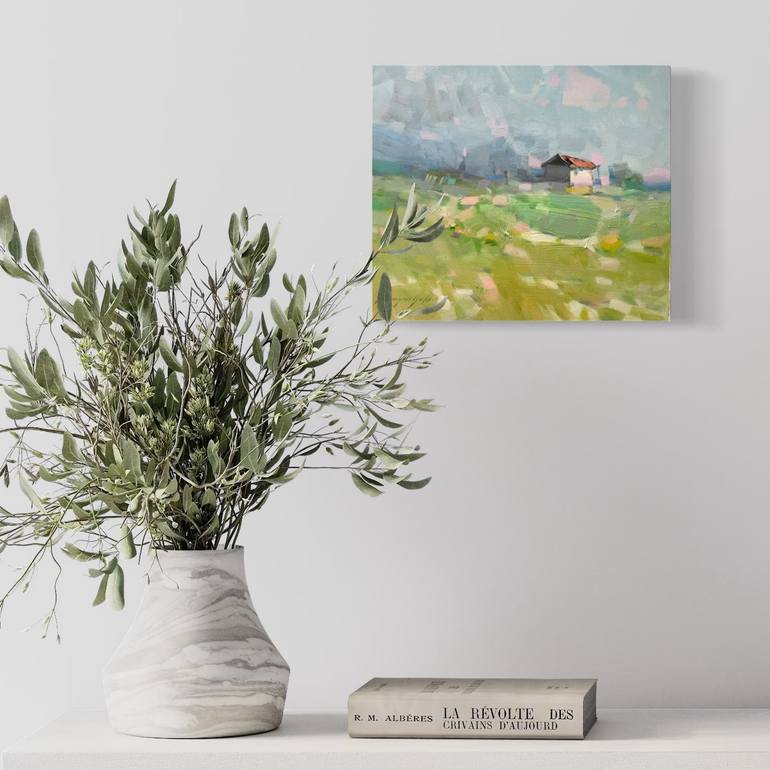 Original Impressionism Landscape Painting by Vahe Yeremyan