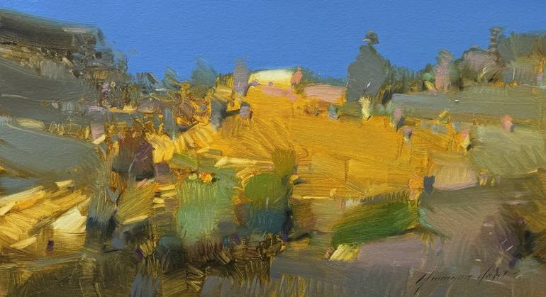 Print of Impressionism Landscape Paintings by Vahe Yeremyan