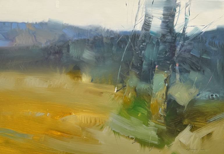 Print of Impressionism Landscape Paintings by Vahe Yeremyan