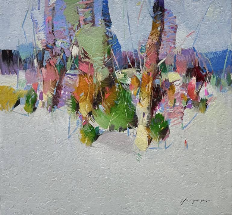 Print of Impressionism Landscape Paintings by Vahe Yeremyan