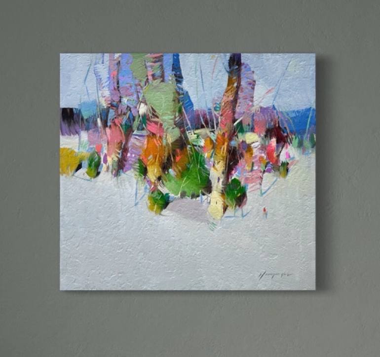 Original Impressionism Landscape Painting by Vahe Yeremyan