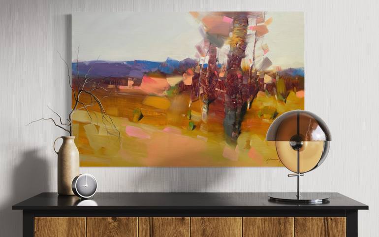 Original Impressionism Landscape Painting by Vahe Yeremyan