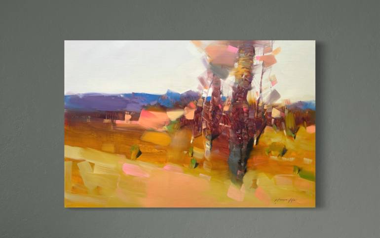 Original Impressionism Landscape Painting by Vahe Yeremyan