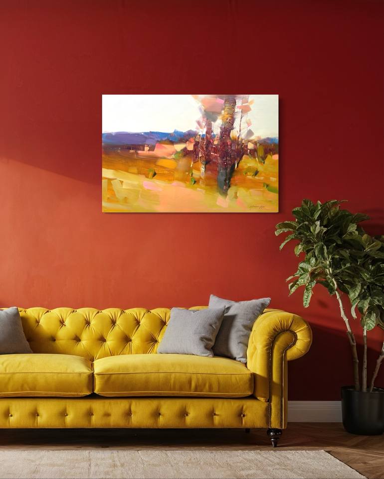 Original Impressionism Landscape Painting by Vahe Yeremyan