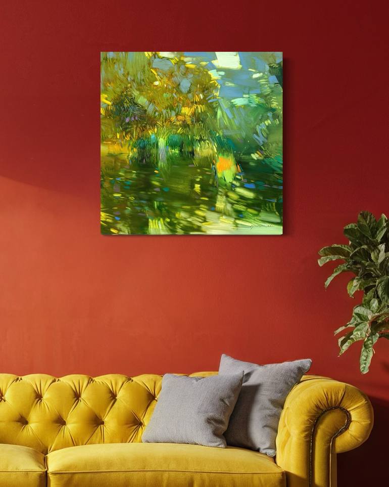 Original Impressionism Landscape Painting by Vahe Yeremyan