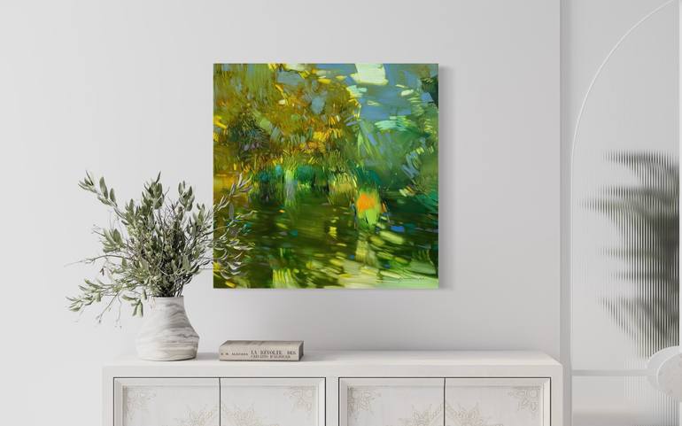 Original Impressionism Landscape Painting by Vahe Yeremyan