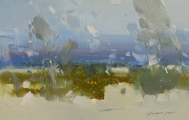 Print of Impressionism Landscape Paintings by Vahe Yeremyan