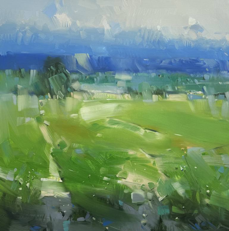 Print of Impressionism Landscape Paintings by Vahe Yeremyan