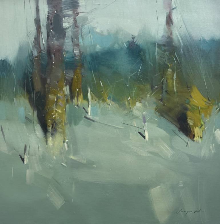 Print of Impressionism Landscape Paintings by Vahe Yeremyan
