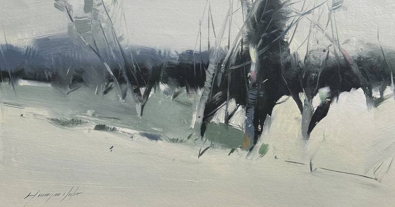 Print of Impressionism Landscape Paintings by Vahe Yeremyan