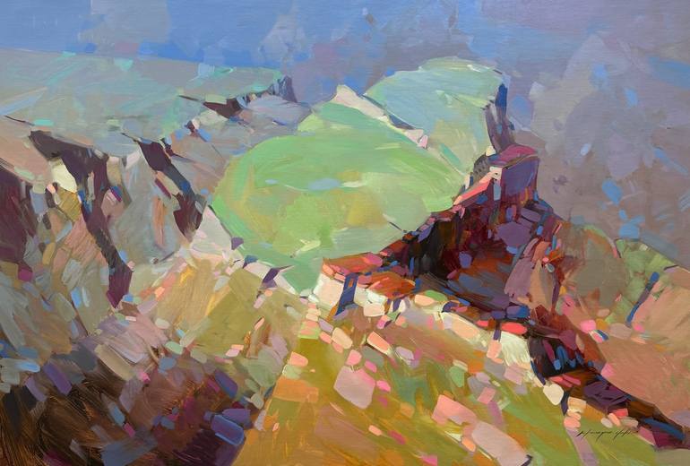Print of Impressionism Landscape Paintings by Vahe Yeremyan