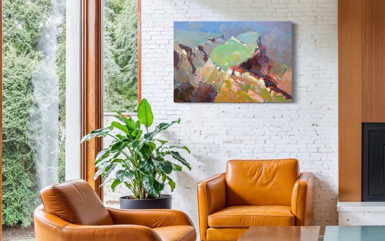 Original Impressionism Landscape Painting by Vahe Yeremyan