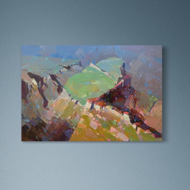 Original Impressionism Landscape Painting by Vahe Yeremyan