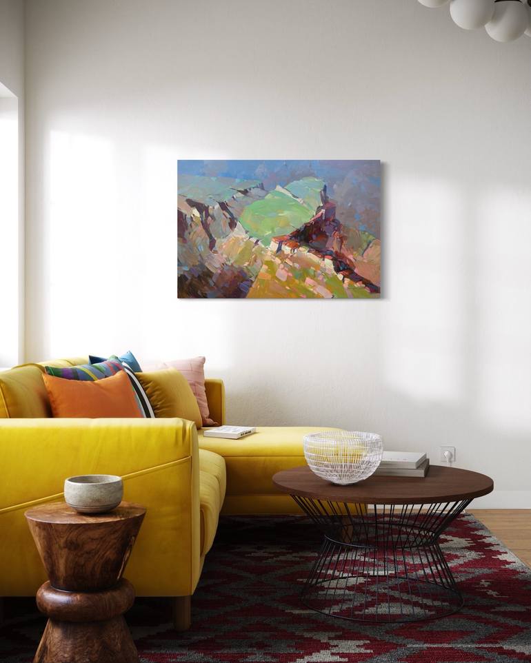 Original Impressionism Landscape Painting by Vahe Yeremyan