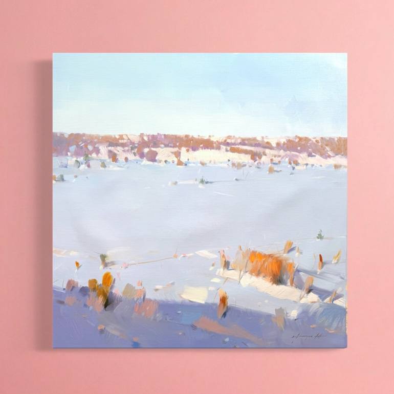 Original Impressionism Landscape Painting by Vahe Yeremyan