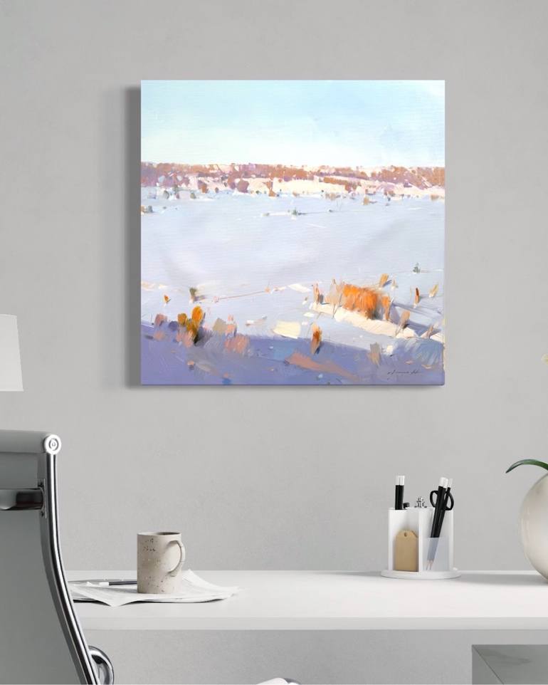 Original Impressionism Landscape Painting by Vahe Yeremyan