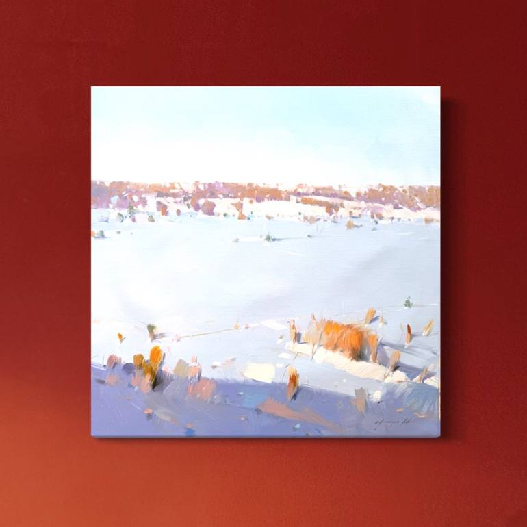 Original Impressionism Landscape Painting by Vahe Yeremyan