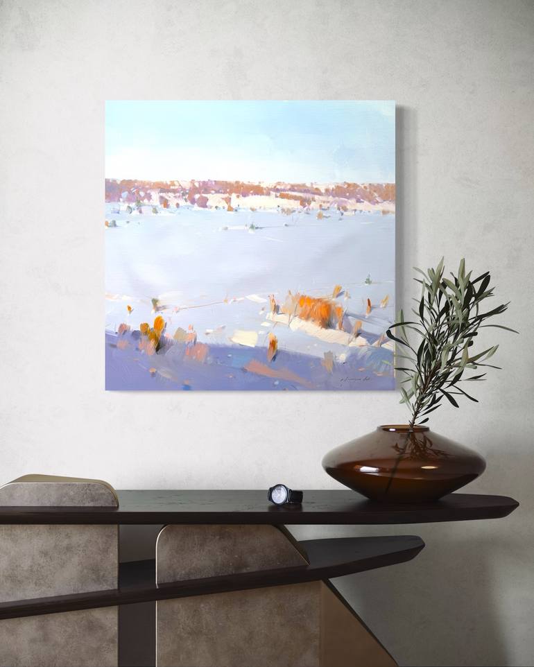 Original Impressionism Landscape Painting by Vahe Yeremyan