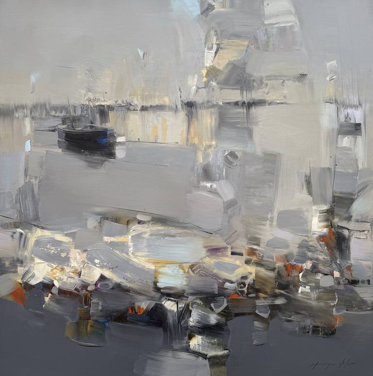 Print of Abstract Paintings by Vahe Yeremyan