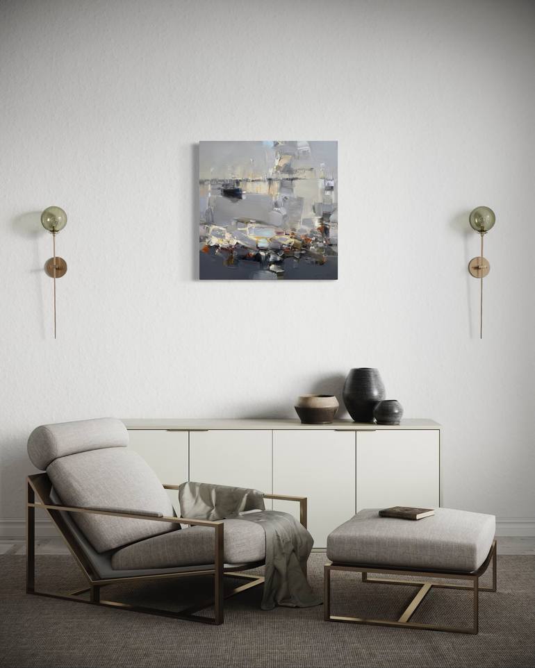 Original Abstract Painting by Vahe Yeremyan