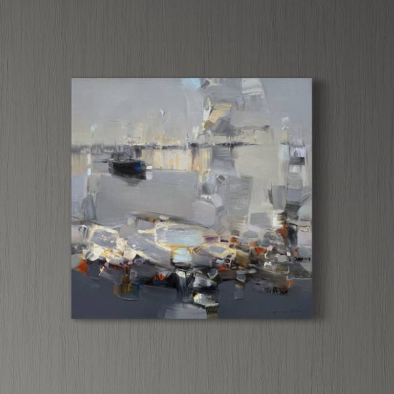 Original Abstract Painting by Vahe Yeremyan