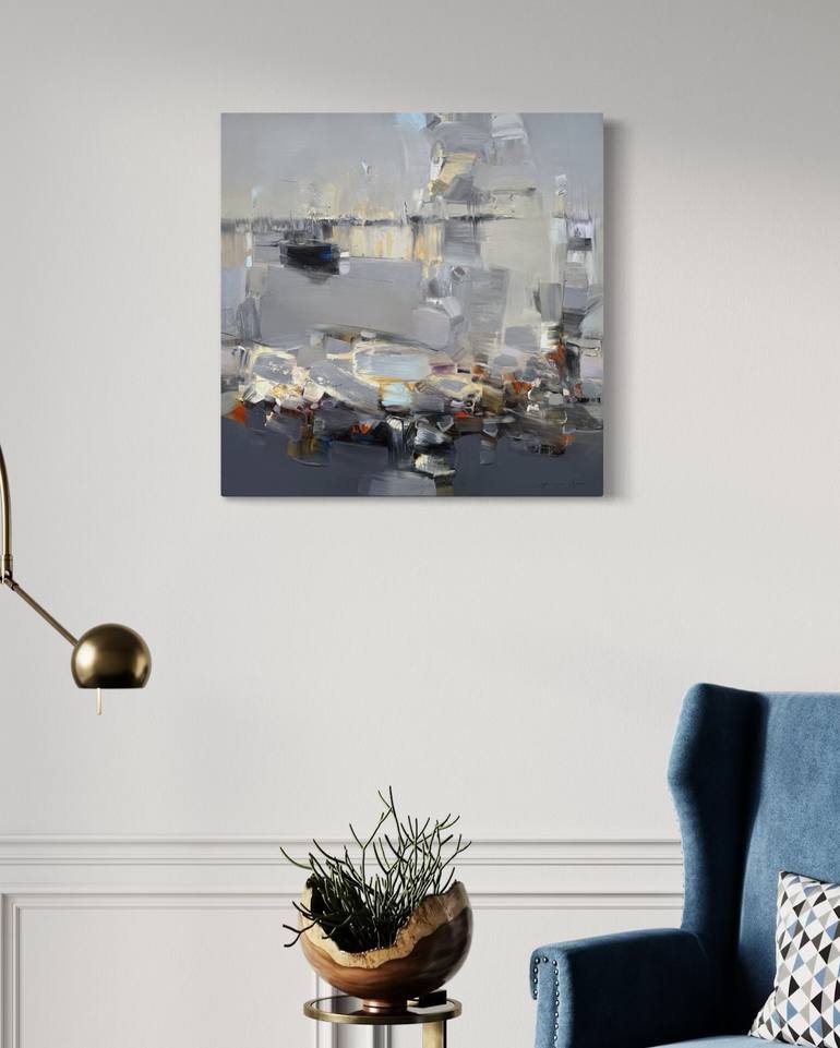 Original Abstract Painting by Vahe Yeremyan