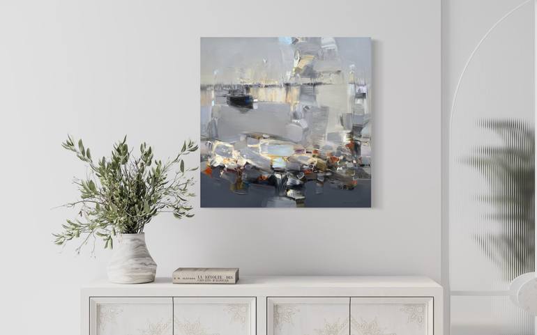 Original Abstract Painting by Vahe Yeremyan