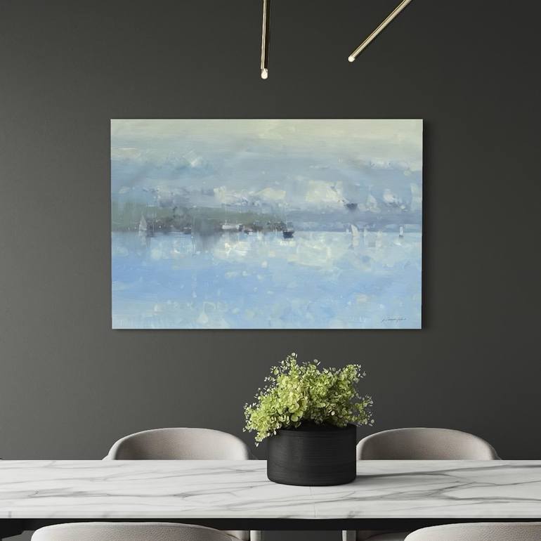 Original Impressionism Seascape Painting by Vahe Yeremyan
