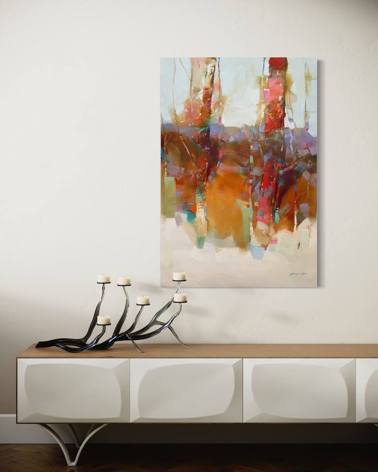 Original Impressionism Landscape Painting by Vahe Yeremyan