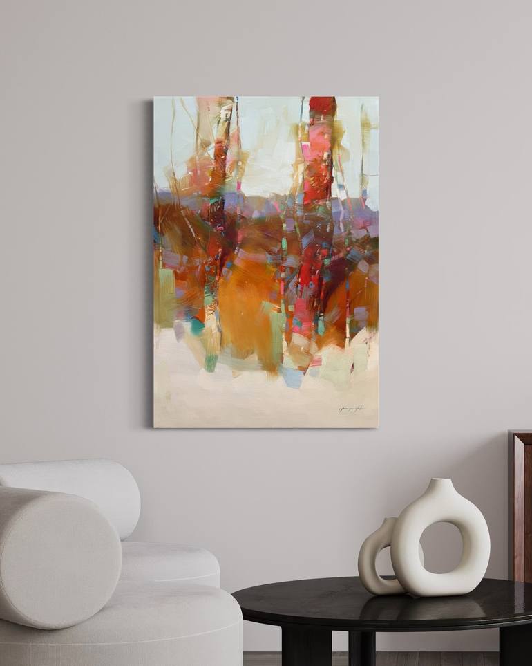 Original Impressionism Landscape Painting by Vahe Yeremyan