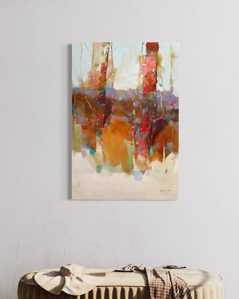 Original Impressionism Landscape Painting by Vahe Yeremyan