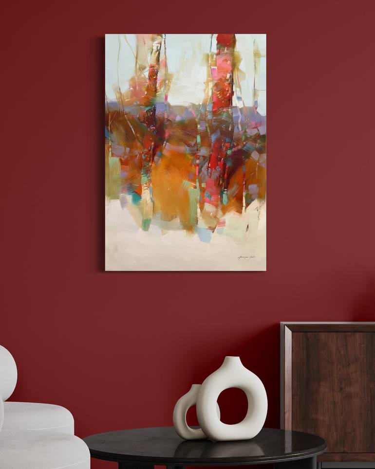 Original Impressionism Landscape Painting by Vahe Yeremyan