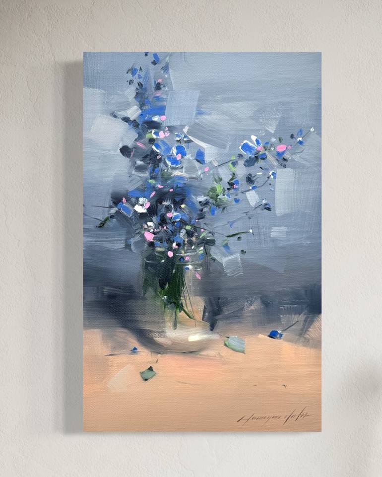 Original Impressionism Still Life Painting by Vahe Yeremyan