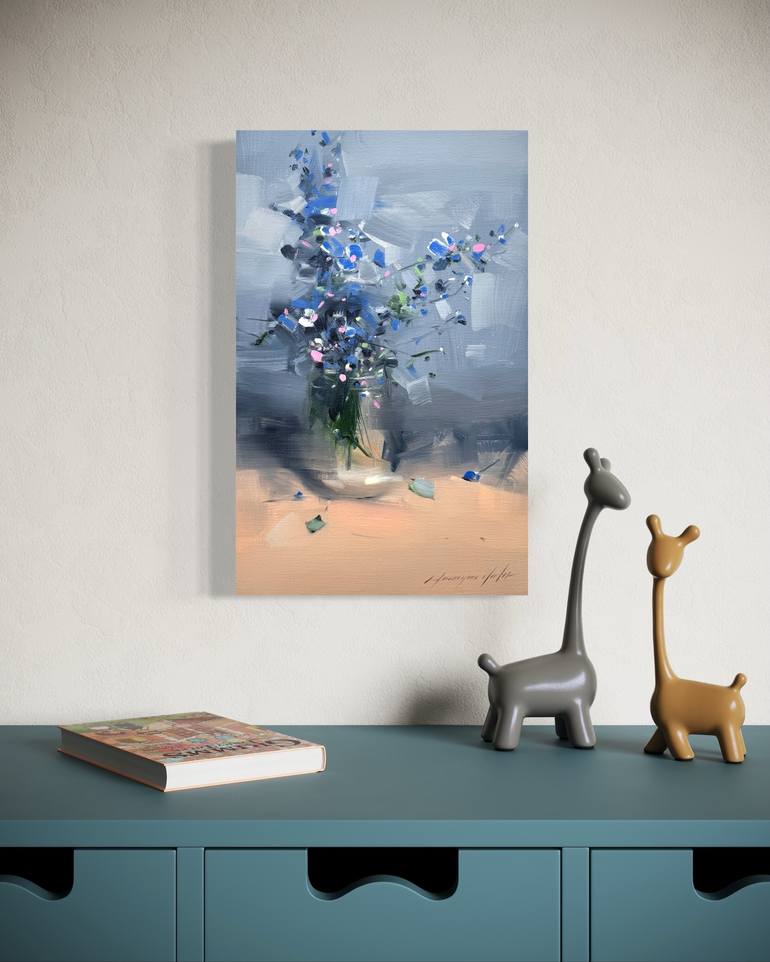 Original Impressionism Still Life Painting by Vahe Yeremyan