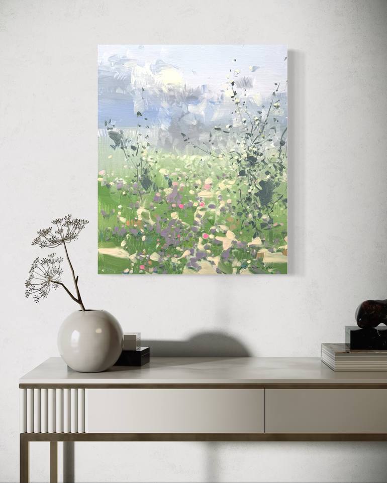 Original Impressionism Landscape Painting by Vahe Yeremyan