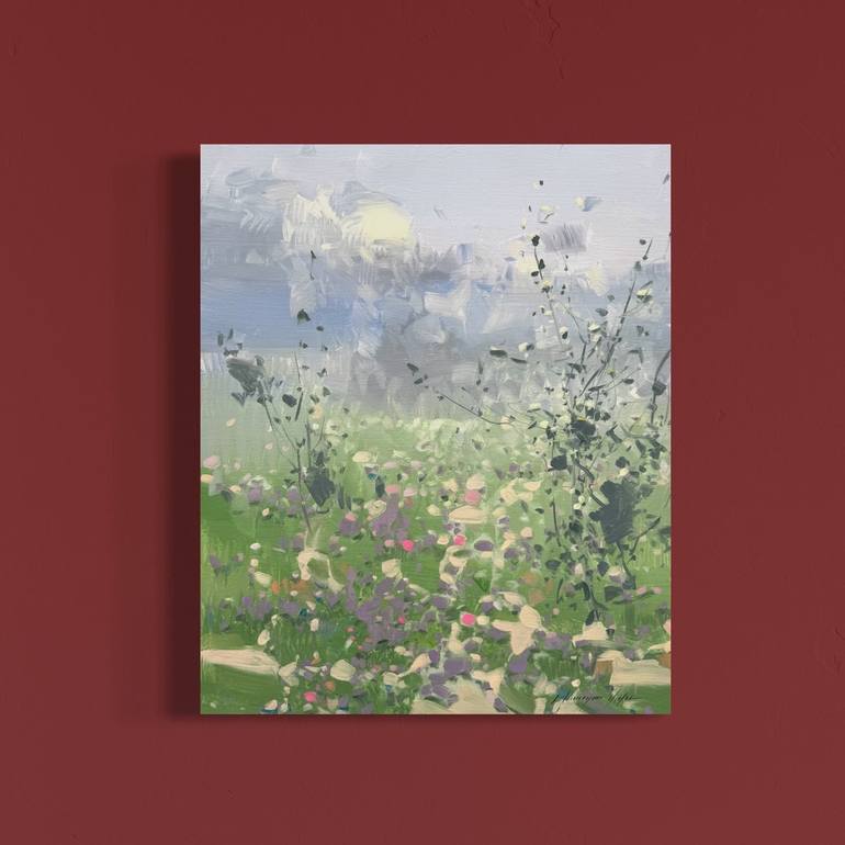 Original Impressionism Landscape Painting by Vahe Yeremyan
