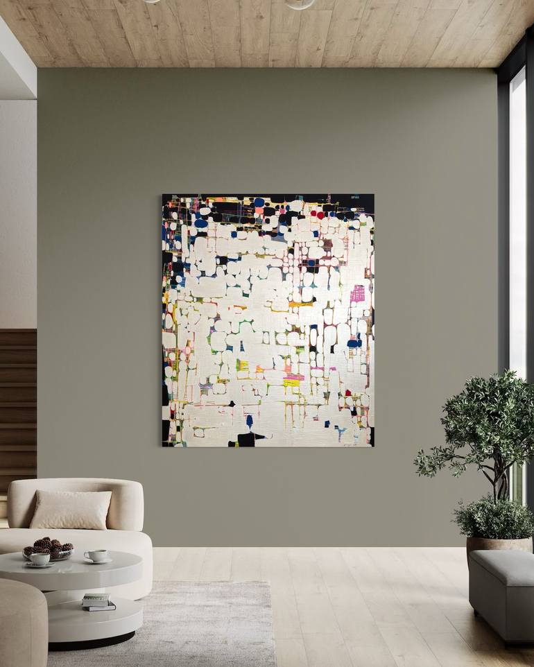 Original Abstract Painting by Vahe Yeremyan