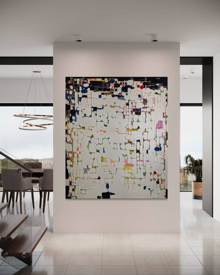 Original Abstract Painting by Vahe Yeremyan