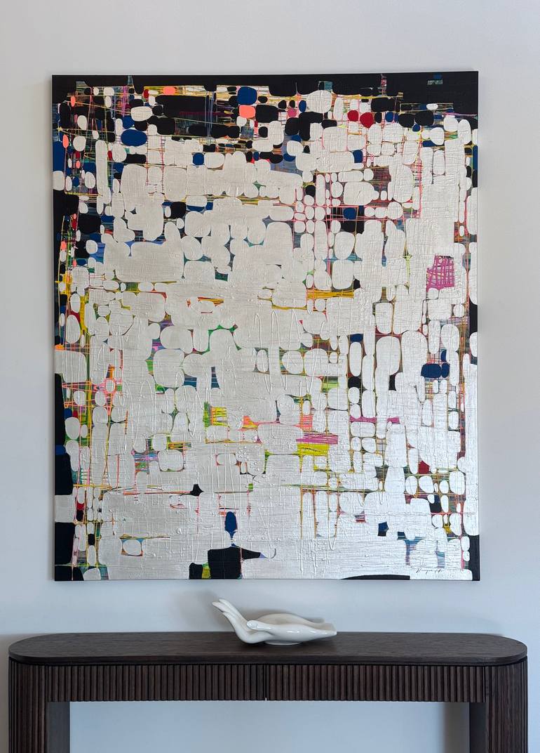 Original Abstract Painting by Vahe Yeremyan