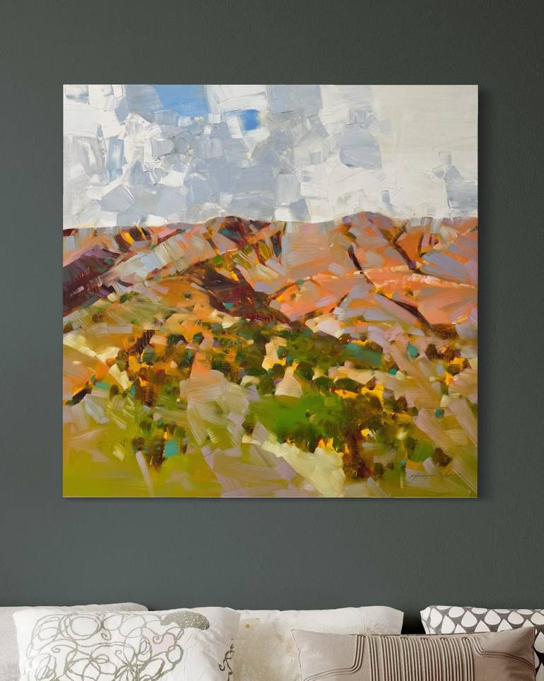 Original Impressionism Landscape Painting by Vahe Yeremyan