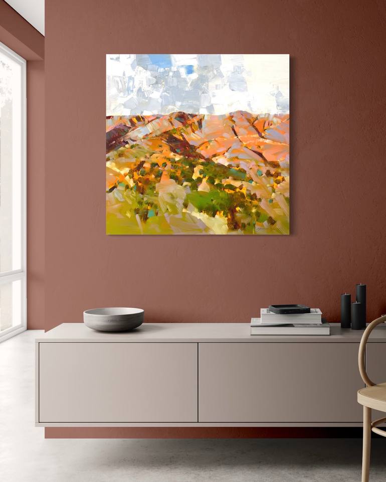 Original Impressionism Landscape Painting by Vahe Yeremyan