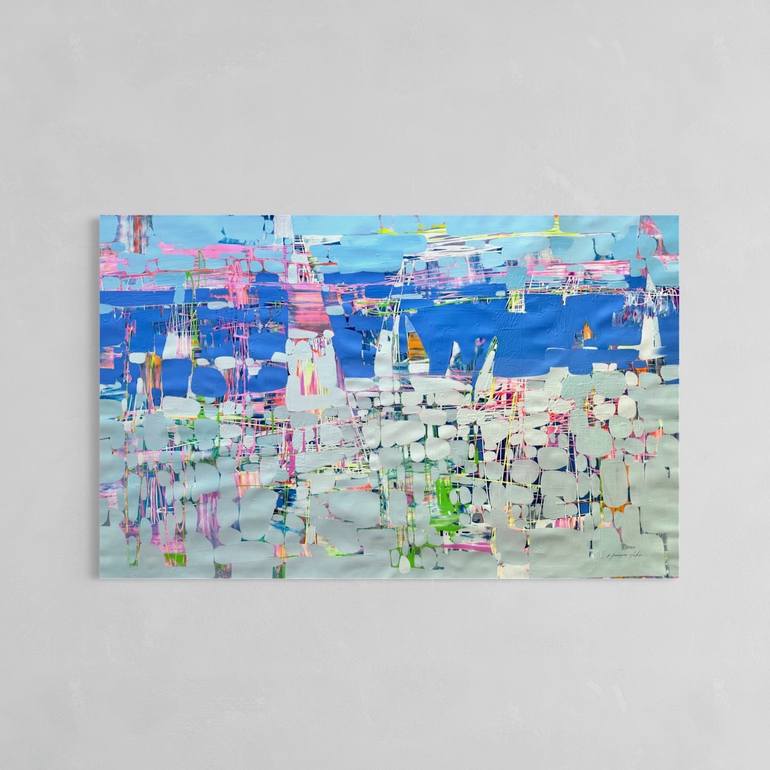Original Abstract Painting by Vahe Yeremyan