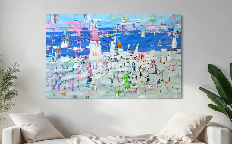 Original Abstract Painting by Vahe Yeremyan
