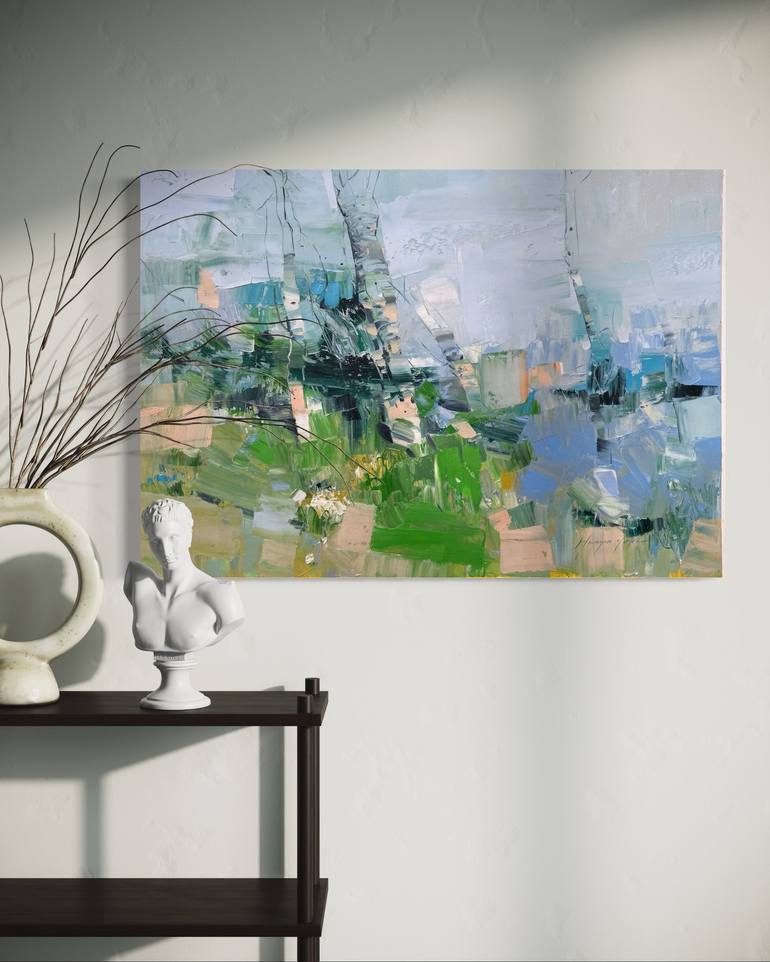 Original Impressionism Landscape Painting by Vahe Yeremyan