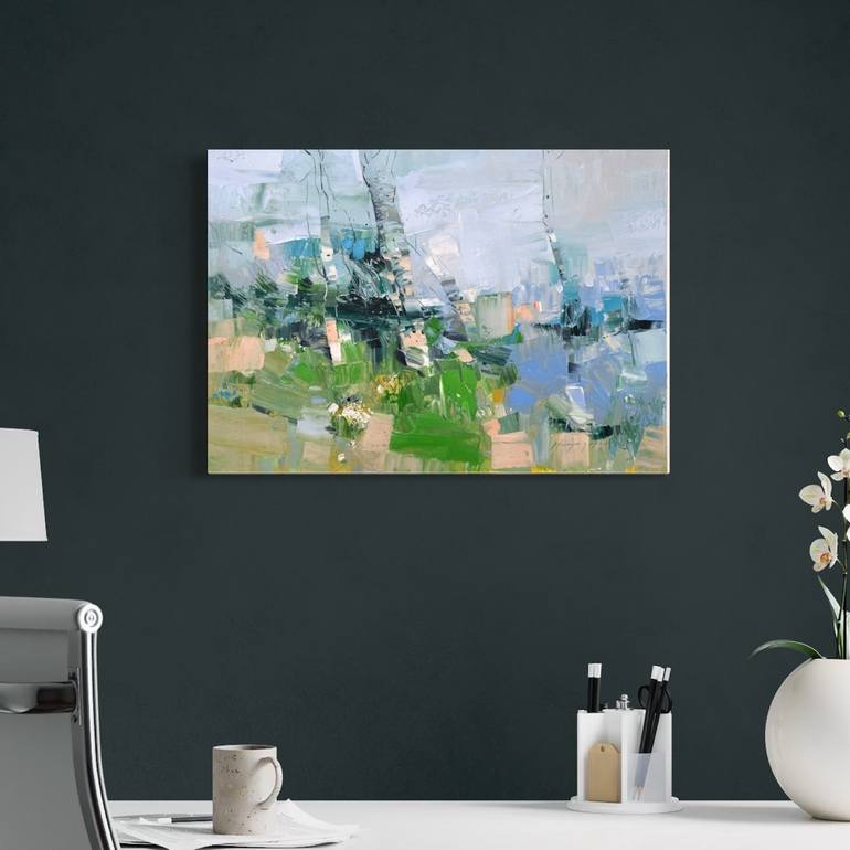 Original Impressionism Landscape Painting by Vahe Yeremyan