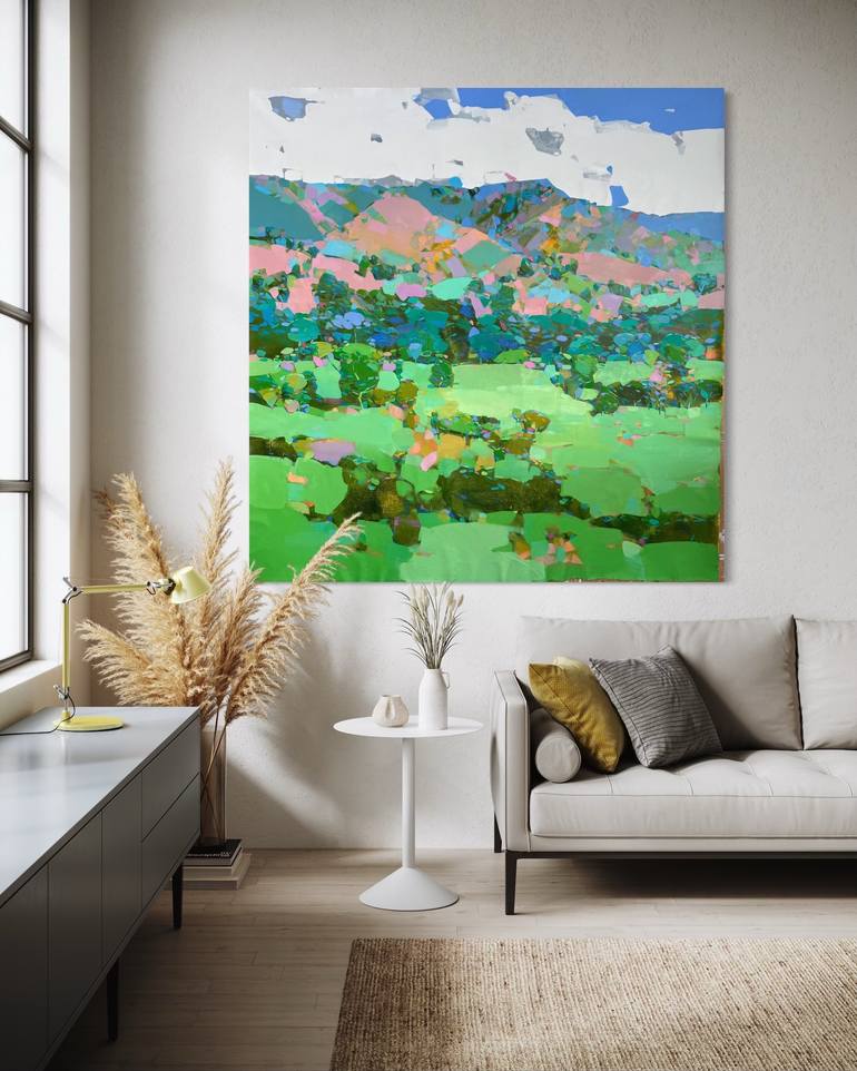 Original Impressionism Landscape Painting by Vahe Yeremyan