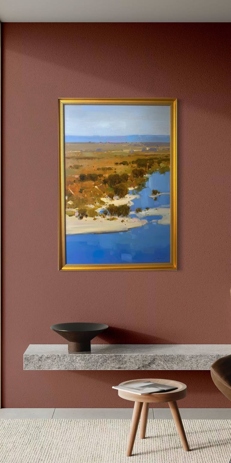 Original Impressionism Landscape Painting by Vahe Yeremyan